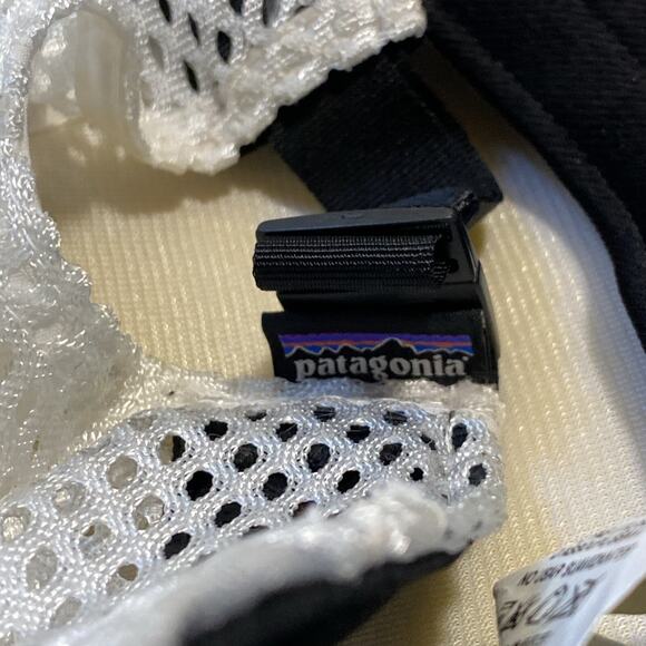 Patagonia Hat Cap Strap Back Gray Mesh Foam Aerobill Running Trucker Hike Mens - Picture 6 of 8